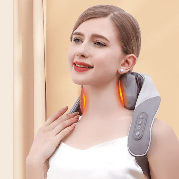 Masajeador inteligente de manos libres para cuello y hombros