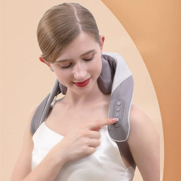 Masajeador inteligente de manos libres para cuello y hombros